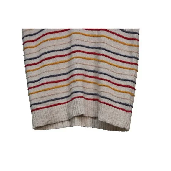 Madewell Tank Top Small Striped Sleeveless Knit Sweater Boho Colorful Beach - Picture 3 of 10